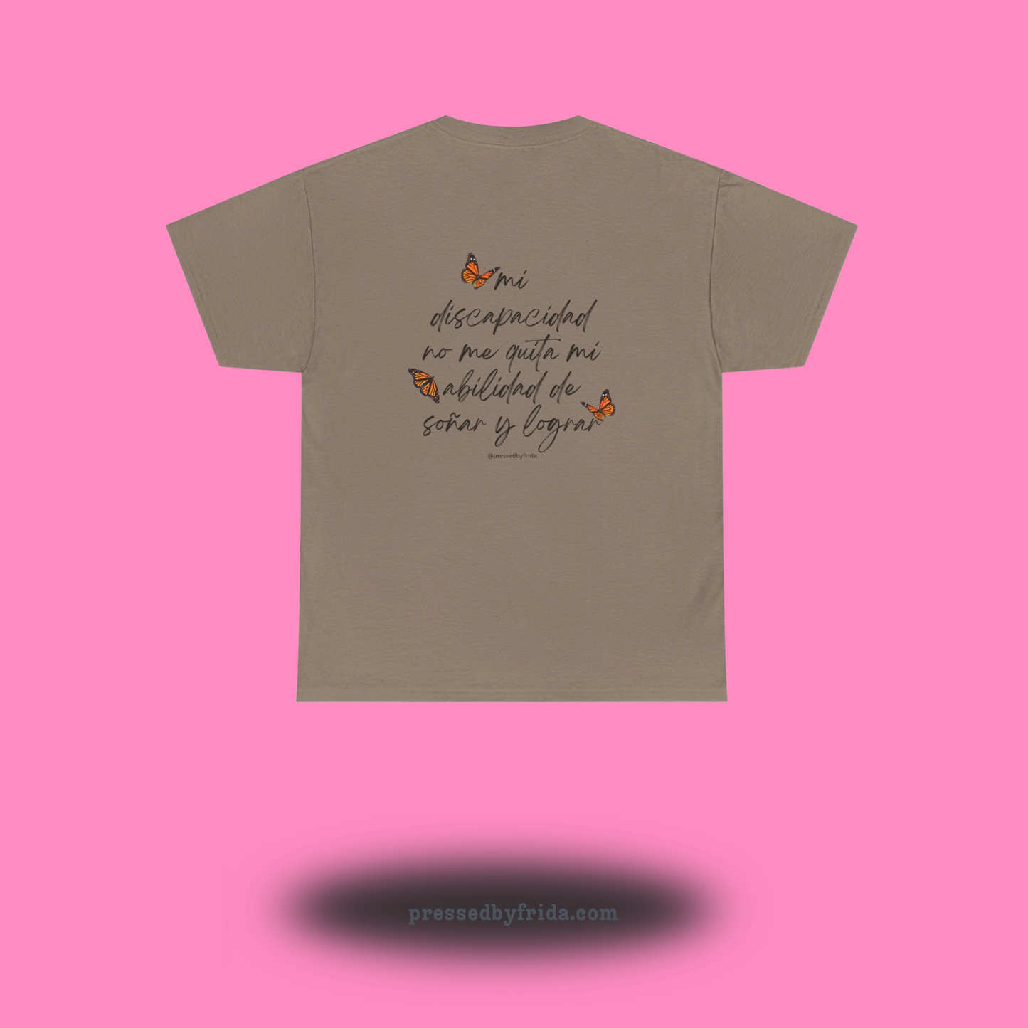 T-Shirt Disability Pride Spanish Quote Tee