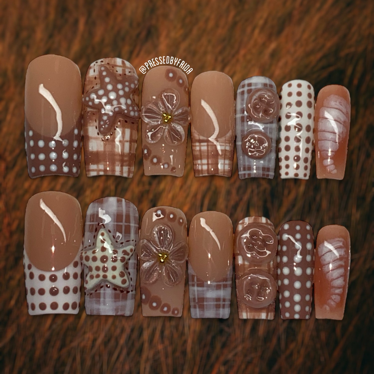 🍂Fall Press Ons🍂