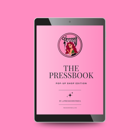 The Pressbook: Pop-Up Shop Edition